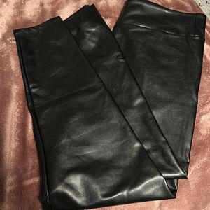 Abercrombie & fitch faux leggings